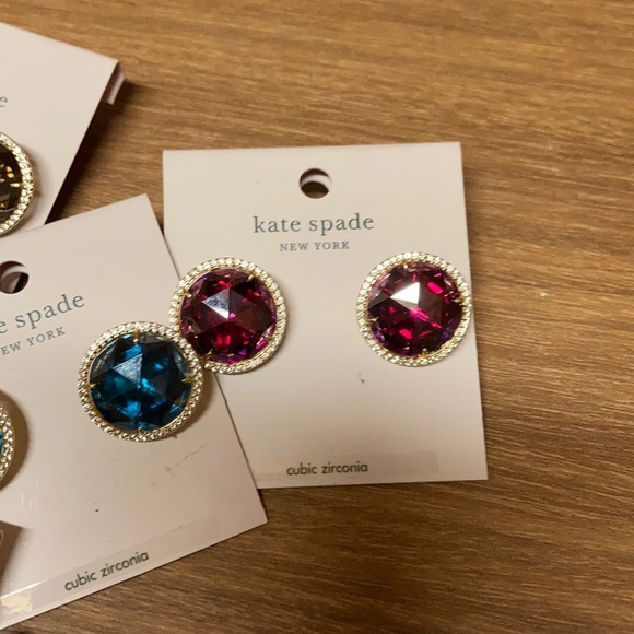 Kate Spade New York That Sparkle Round Earrings - Picture 6 of 6
